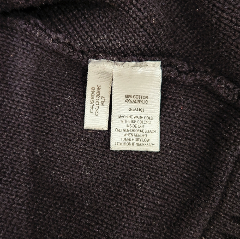 Colorblock Open Front Cardigan - Picture 4 of 4